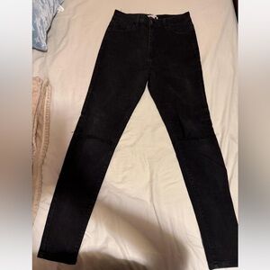 Forever 21 Charcoal Denim Pants